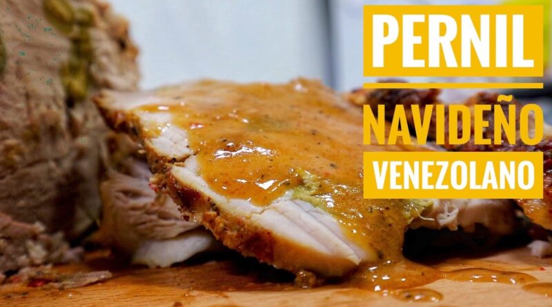 receta de pernil navideño venezolano