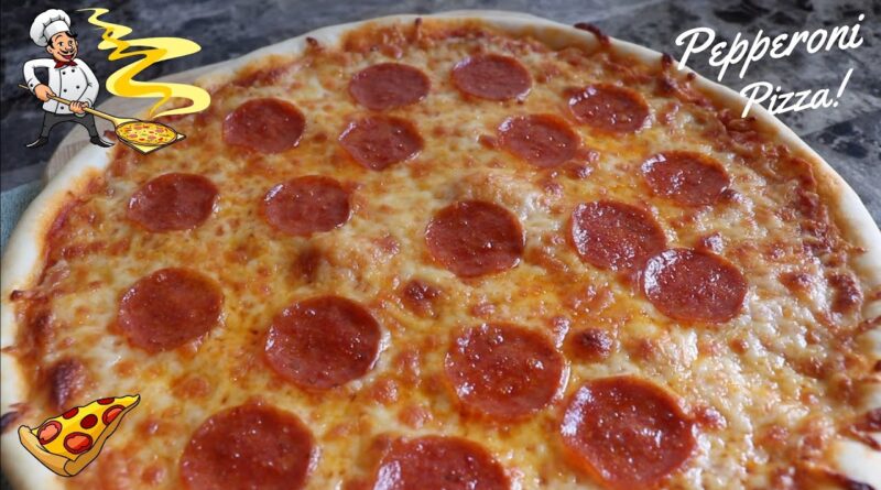 receta de pizza de pepperoni