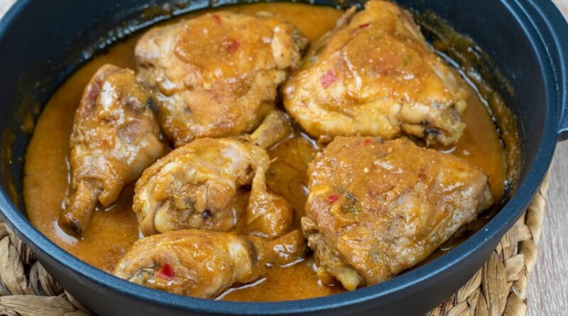 receta de pollo a