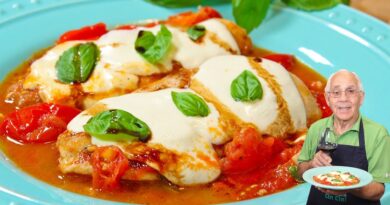 receta de pollo caprese