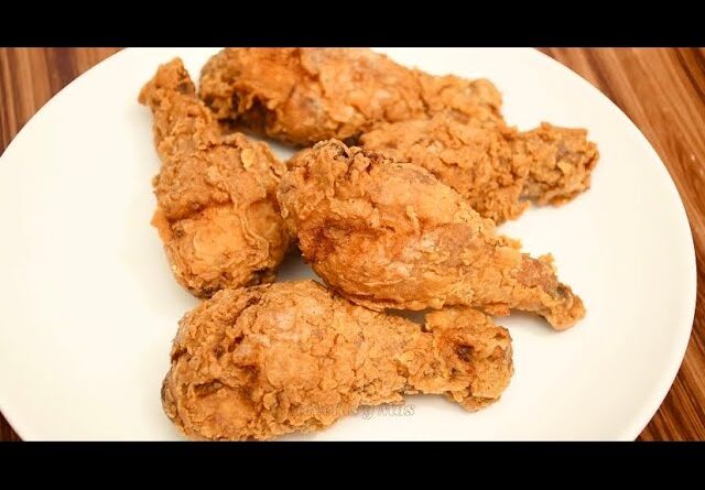 receta de pollo crujiente