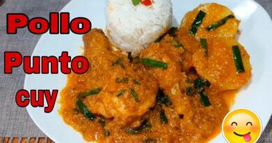 receta de pollo punto cuy