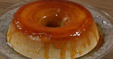 receta de postre platano