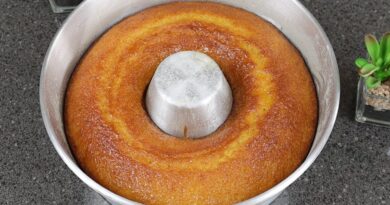 receta de queque de naranja