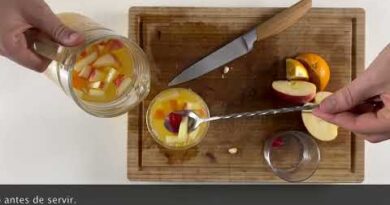 receta de sangria blanca