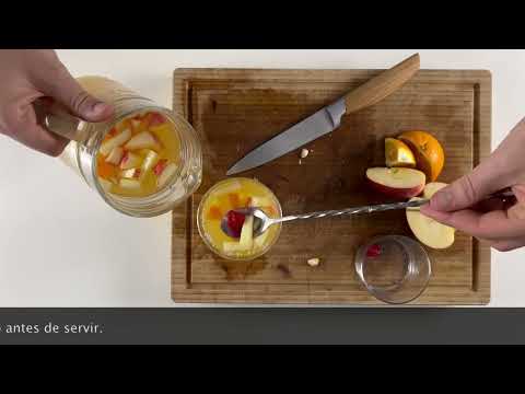 receta de sangria blanca