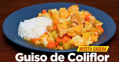 receta de segundo de coliflor