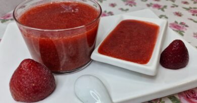 receta de sirope de fresa