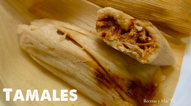 receta de tamales de pollo