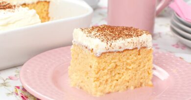receta de torta tres leches