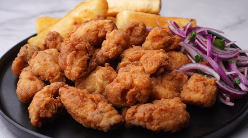 receta de chicharon de pescado