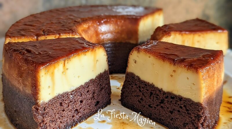 receta de chocoflan