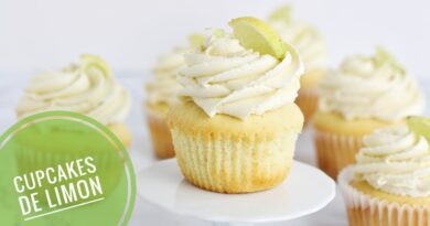receta de cupcake de limon