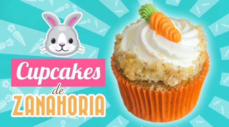 receta de cupcakes de zanahoria