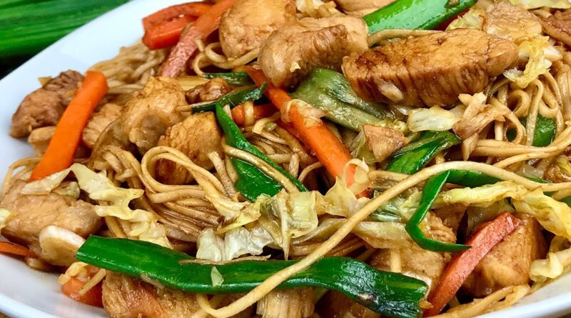 receta de fideos chinos