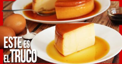 receta de flan escrita