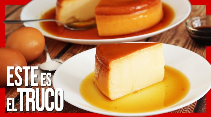 receta de flan escrita