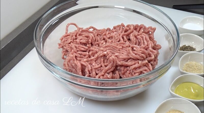 receta de hamburguesa sin pan