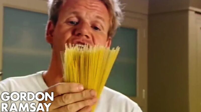 receta de pasta en ingles