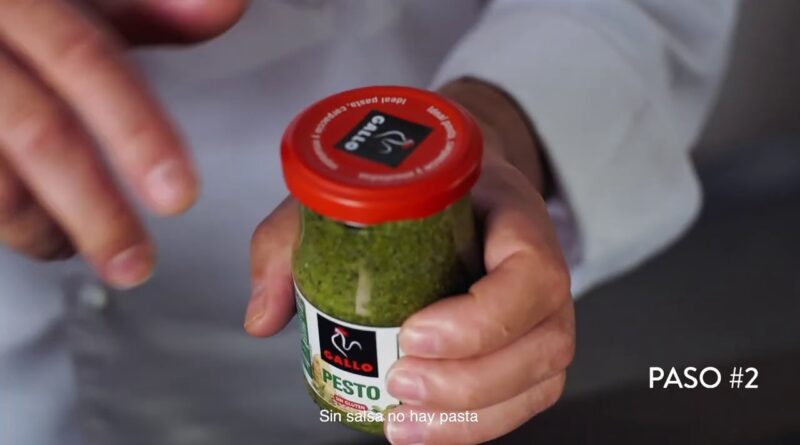 receta de penne al pesto