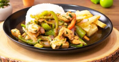 receta de saltado de caigua