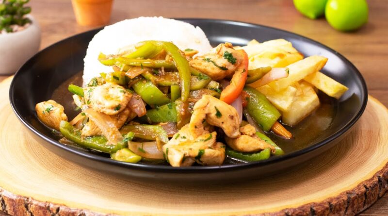 receta de saltado de caigua