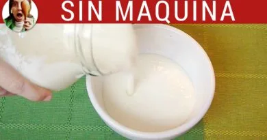 receta de yogurt natural