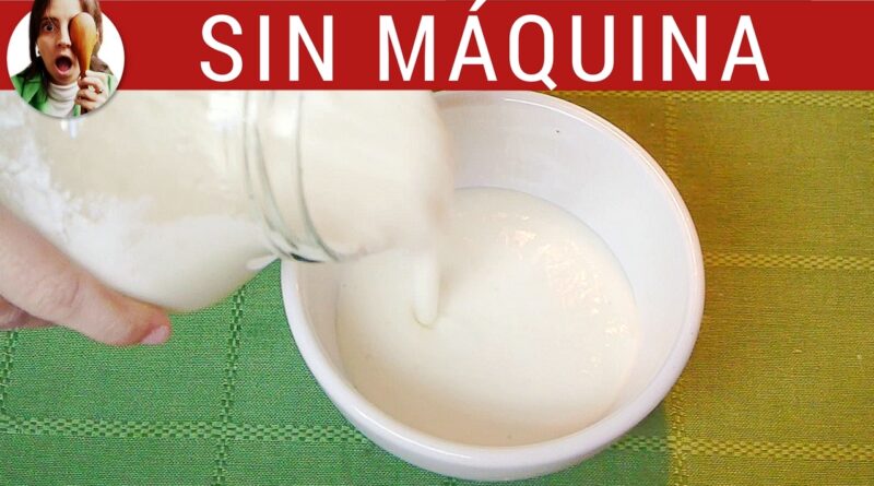 receta de yogurt natural